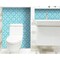 Homeroots 8 x 8 in. Aqua Gerber Removable Peel & Stick Tiles 400389 - alternate 3